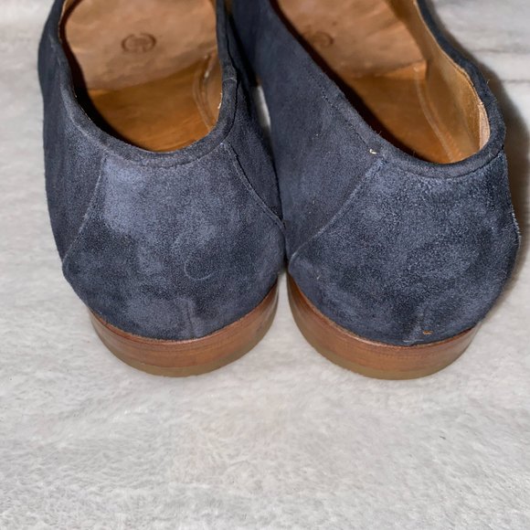 Antonio Maurizi blue Tassel Suede Loafers size 10 main image 8